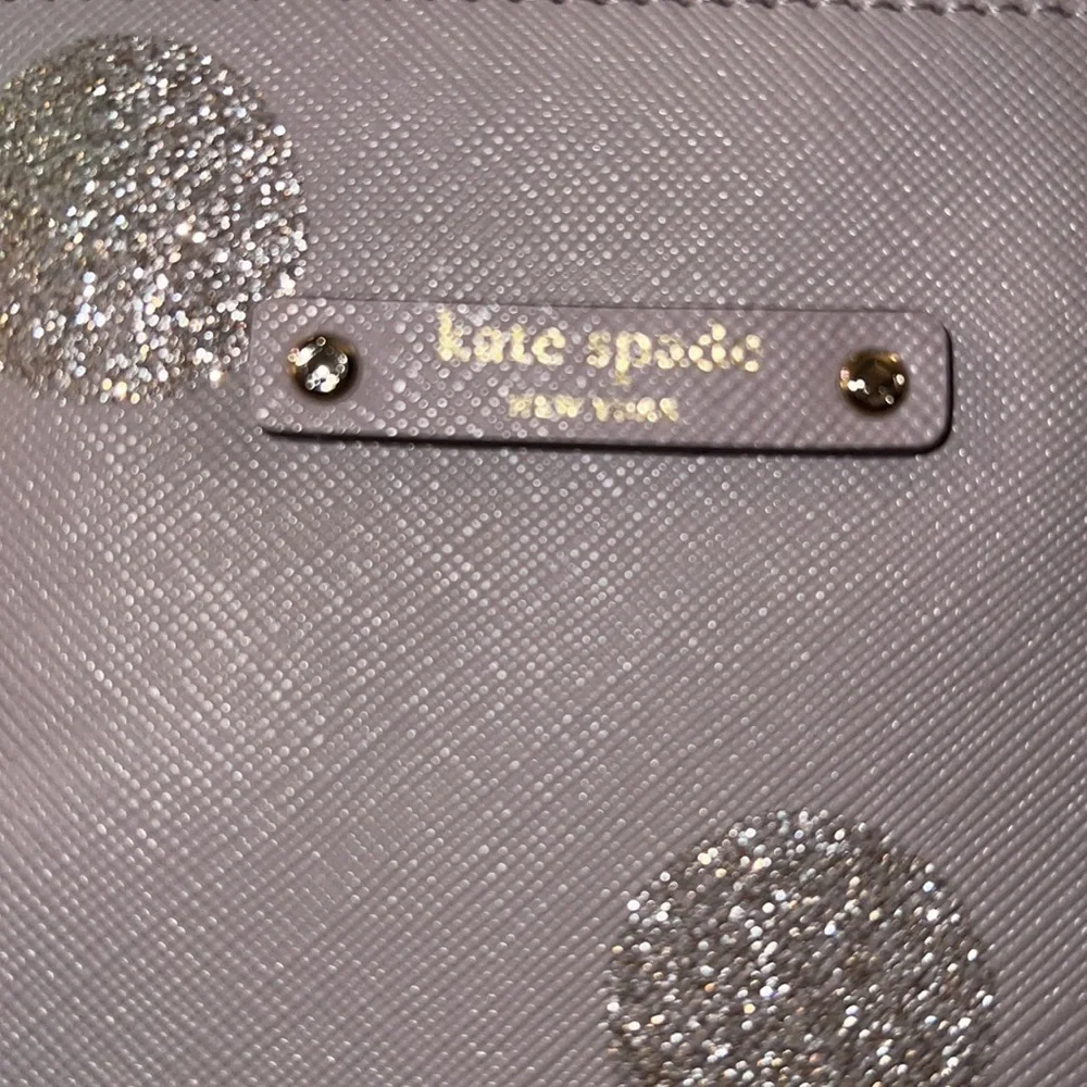 NWOT Kate Spade Glitter Polka Dot‎ Wristlet